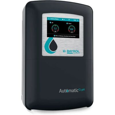 Système de traitement d'eau pour piscine Bayrol - Régulation automatique pH & chlore - Publicité Système de traitement d'eau pour piscine Bayrol - Régulation automatique pH & chlore - Publicité
