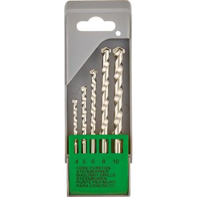 Fortis 4063726000019 set punte per pietra - Punte con piastra HM Fortis 4063726000019 set punte per pietra - Punte con piastra HM