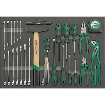Fortis Modell 4063726002433 Werkzeugkoffer - 38-teiliges Set Fortis Modell 4063726002433 Werkzeugkoffer - 38-teiliges Set