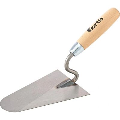 Fortis Cazzuola 180 mm con S-Hals - Lama in acciaio temprato, manico in legno di faggio Fortis Cazzuola 180 mm con S-Hals - Lama in acciaio temprato, manico in legno di faggio