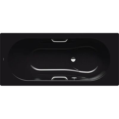 Kaldewei Vaio Set Badewanne - Rechteckig, Schwarz, 170x75 cm Kaldewei Vaio Set Badewanne - Rechteckig, Schwarz, 170x75 cm