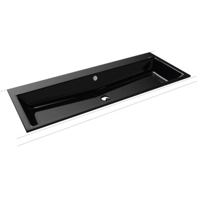 Kaldewei Puro Waschtisch 120x46cm - Ohne Hahnloch, Überlauf, Perl-Effekt Kaldewei Puro Waschtisch 120x46cm - Ohne Hahnloch, Überlauf, Perl-Effekt