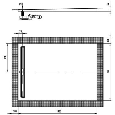 Kaldewei Nexsys Stahl-Emaille Rechteck Waschtisch - Duschwanne Kaldewei Nexsys Stahl-Emaille Rechteck Waschtisch - Duschwanne