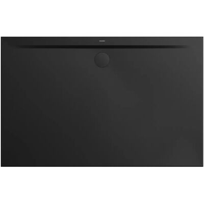 Kaldewei Negro Mate 100 Superplan Zero - Plato de ducha, 170x80cm Kaldewei Negro Mate 100 Superplan Zero - Plato de ducha, 170x80cm