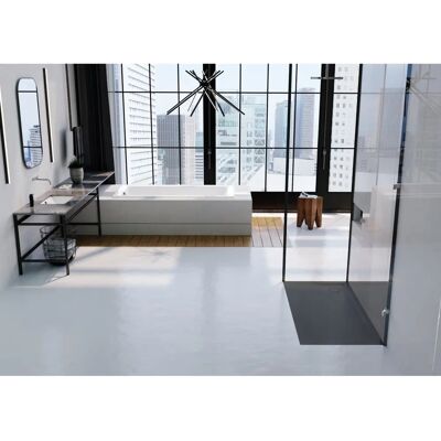 Bandeja de ducha Kaldewei Superplan - Secure Plus, 75x100cm, gris Bandeja de ducha Kaldewei Superplan - Secure Plus, 75x100cm, gris