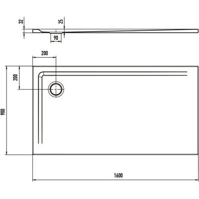 Kaldewei Superplan XXL Duschwanne - Modernes Design Langlebig Stahl-Email Kaldewei Superplan XXL Duschwanne - Modernes Design Langlebig Stahl-Email