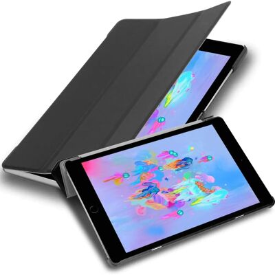 Étui de protection noir satiné pour iPad PRO 9.7 - Fin avec Wake Up - Publicité Étui de protection noir satiné pour iPad PRO 9.7 - Fin avec Wake Up - Publicité
