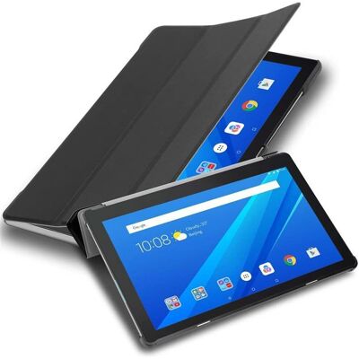 Cadorabo Étui Lenovo Tab M10 - Mince - Housse de Protection Noire Satinée - Publicité Cadorabo Étui Lenovo Tab M10 - Mince - Housse de Protection Noire Satinée - Publicité