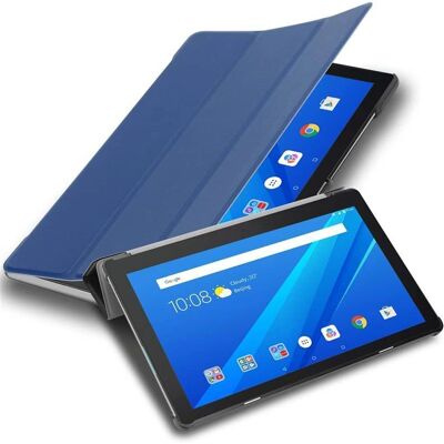Cadorabo Lenovo Tab M10 - Étui Fin et Protecteur - Bleu Foncé - Publicité Cadorabo Lenovo Tab M10 - Étui Fin et Protecteur - Bleu Foncé - Publicité