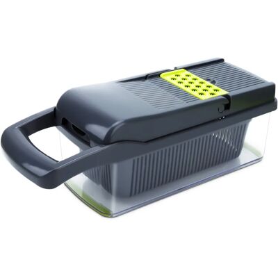 Intirilife Grüner Food Slicer - Verstellbarer Multischneider Küchenhelfer Intirilife Grüner Food Slicer - Verstellbarer Multischneider Küchenhelfer