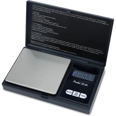 Intirilife Digitale Taschenwaage - 500g, Tara, LCD - Schwarz Intirilife Digitale Taschenwaage - 500g, Tara, LCD - Schwarz