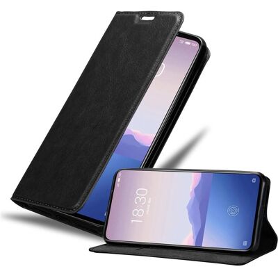 Housse Livre Night Black pour Meizu 16S - Étui avec Support et Porte-cartes - Publicité Housse Livre Night Black pour Meizu 16S - Étui avec Support et Porte-cartes - Publicité