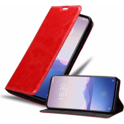 Étui pour Meizu 16Xs - Livre Magnétique avec Porte-cartes et Support - Rouge - Publicité Étui pour Meizu 16Xs - Livre Magnétique avec Porte-cartes et Support - Rouge - Publicité