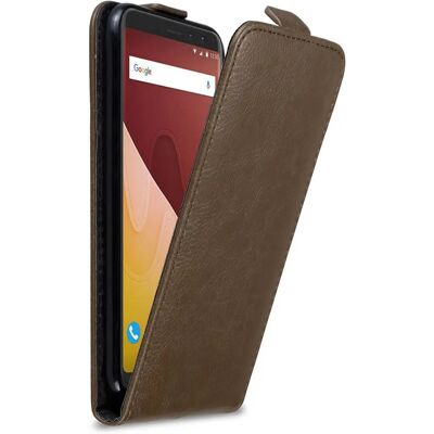 WIKO VIEW PRIME Schutz Hülle - Kaffee Braun - Smartphone Cover WIKO VIEW PRIME Schutz Hülle - Kaffee Braun - Smartphone Cover