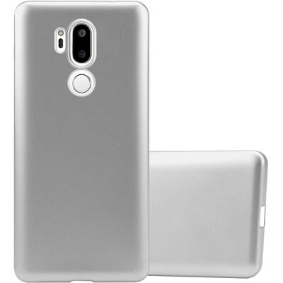Cadorabo LG G7 ThinQ Modell Schutz Hülle - Metall Silber Cadorabo LG G7 ThinQ Modell Schutz Hülle - Metall Silber