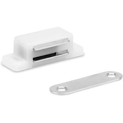 Intirilife Modell 10x Magnetischer Türschließer - Weiß Intirilife Modell 10x Magnetischer Türschließer - Weiß