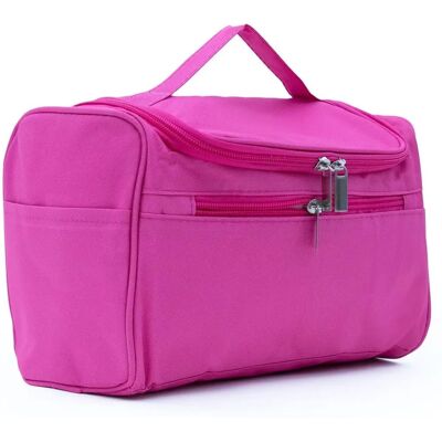 Sac à Cosmétiques Portable Rose - Organisateur de Voyage - Publicité Sac à Cosmétiques Portable Rose - Organisateur de Voyage - Publicité
