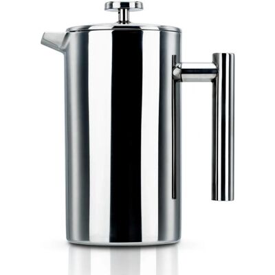 Intirilife Stal nierdzewna Francuska Prasa - 1L Intirilife Stal nierdzewna Francuska Prasa - 1L