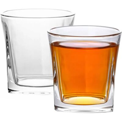 Intirilife Vintage Whiskyglas - Bleifrei, 300ml Intirilife Vintage Whiskyglas - Bleifrei, 300ml