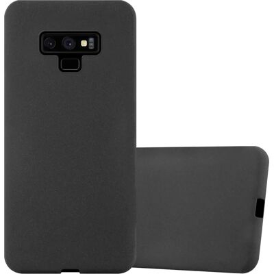 Coque TPU noire Frost pour Samsung Galaxy NOTE 9 - Publicité Coque TPU noire Frost pour Samsung Galaxy NOTE 9 - Publicité