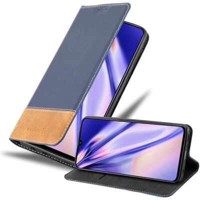 Samsung Galaxy A70 / A70s Schutzcase - 2 Farben Dunkelblau Braun Samsung Galaxy A70 / A70s Schutzcase - 2 Farben Dunkelblau Braun