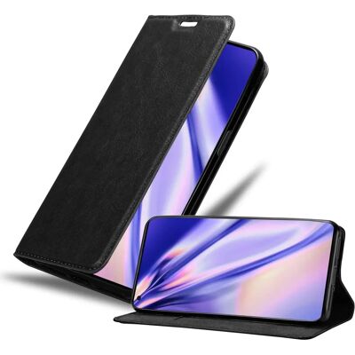 Cadorabo Oppo FIND X2 Case - Night Black Protective Cover with Stand & Card Slot Cadorabo Oppo FIND X2 Case - Night Black Protective Cover with Stand & Card Slot