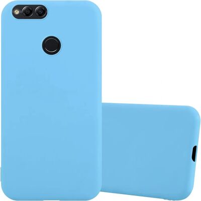 Coque de protection Honor 7X Bleu Bonbon - Publicité Coque de protection Honor 7X Bleu Bonbon - Publicité