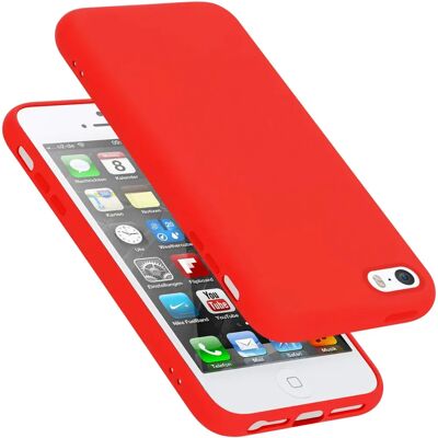 Apple Liquid Red Hülle für iPhone 5 / 5S / SE 2016 Apple Liquid Red Hülle für iPhone 5 / 5S / SE 2016