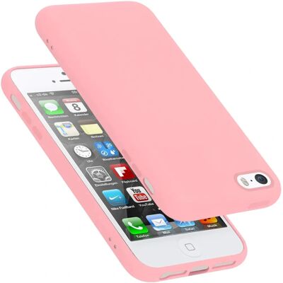 Coque liquide rose pour iPhone 5 / 5S / SE 2016 - Publicité Coque liquide rose pour iPhone 5 / 5S / SE 2016 - Publicité