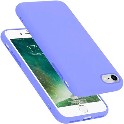 Apple iPhone 7 / 7S / 8 / SE 2020 Flüssiges Silikon Hülle - Liquid Hell Lila Apple iPhone 7 / 7S / 8 / SE 2020 Flüssiges Silikon Hülle - Liquid Hell Lila