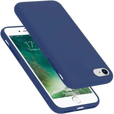 Apple iPhone 7 / 7S / 8 / SE 2020 Flüssiges Blau TPU Hülle Apple iPhone 7 / 7S / 8 / SE 2020 Flüssiges Blau TPU Hülle