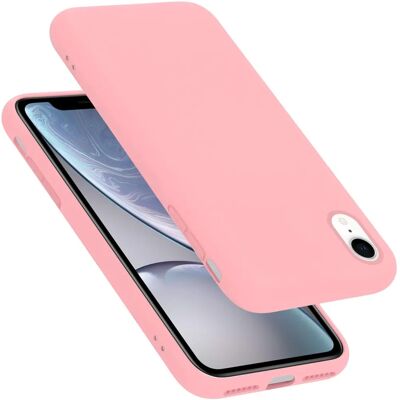 Apple iPhone XR Flüssiges Pink Silikon Hülle Apple iPhone XR Flüssiges Pink Silikon Hülle