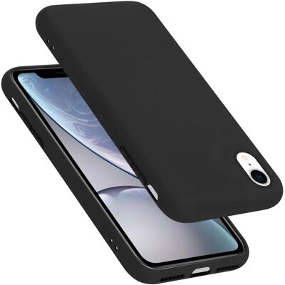 Apple iPhone XR Liquid Black Hülle - Schutzcover Apple iPhone XR Liquid Black Hülle - Schutzcover