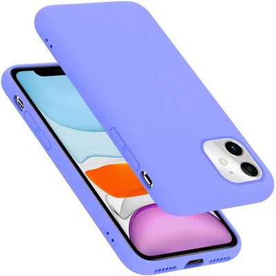 Coque liquide pour iPhone 11 - Couleur Lila - Publicité Coque liquide pour iPhone 11 - Couleur Lila - Publicité