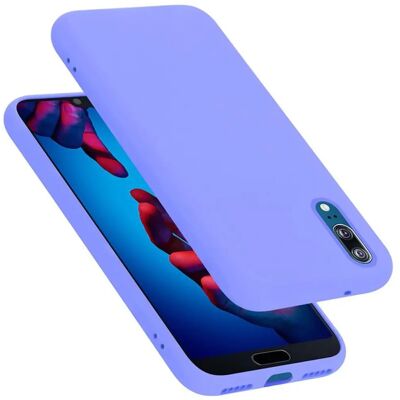 Huawei P20 Flüssiges Silikonhülle - Liquid Lila Huawei P20 Flüssiges Silikonhülle - Liquid Lila