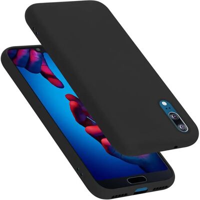 Coque TPU Liquide Noire Huawei P20 - Protection - Publicité Coque TPU Liquide Noire Huawei P20 - Protection - Publicité