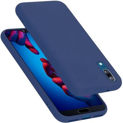 Coque Huawei P20 Bleu Liquide - Protection en Silicone Liquide - Publicité Coque Huawei P20 Bleu Liquide - Protection en Silicone Liquide - Publicité