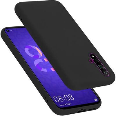 Honor 20 / 20S / Huawei NOVA 5T Flüssiges Silikon Case - Schwarz Honor 20 / 20S / Huawei NOVA 5T Flüssiges Silikon Case - Schwarz