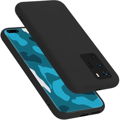 Huawei P40 PRO Flüssigsilikon Hülle - Schwarz Huawei P40 PRO Flüssigsilikon Hülle - Schwarz