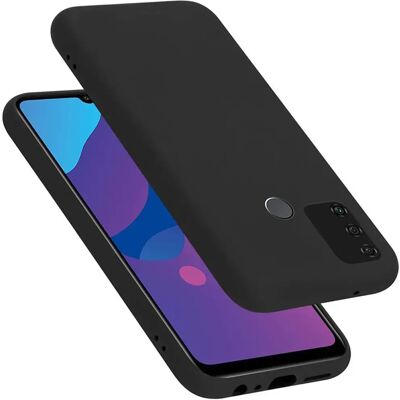 Coque en Silicone Liquide Honor 9A - Noir Liquide - Étui Téléphone - Publicité Coque en Silicone Liquide Honor 9A - Noir Liquide - Étui Téléphone - Publicité