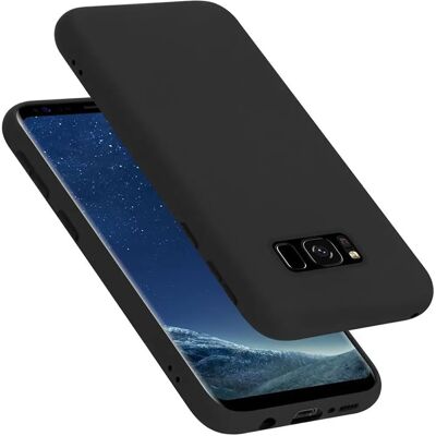 Coque Liquide Noire pour Samsung Galaxy S8 - Protection TPU - Publicité Coque Liquide Noire pour Samsung Galaxy S8 - Protection TPU - Publicité