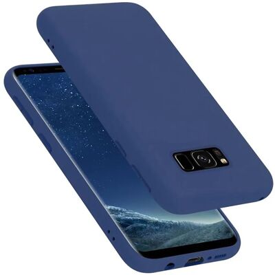 Samsung S8 Flüssiges Silikon Case Blau Samsung S8 Flüssiges Silikon Case Blau