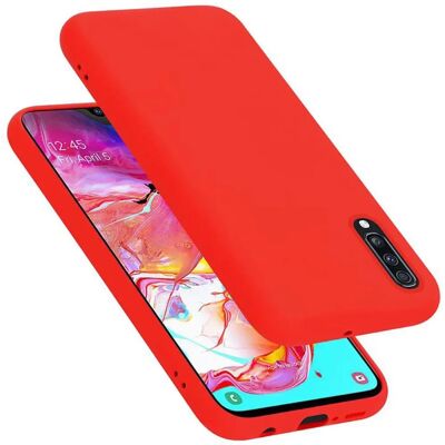 Samsung Galaxy A70 / A70s Flüssiges Silikon Handyhülle - Rot Samsung Galaxy A70 / A70s Flüssiges Silikon Handyhülle - Rot