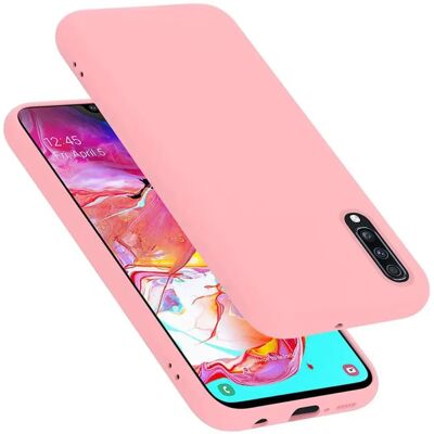 Samsung Galaxy A70 / A70s Flüssiges Silikon Hülle - Pink Samsung Galaxy A70 / A70s Flüssiges Silikon Hülle - Pink