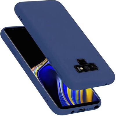 Cadorabo Liquid Blau Samsung Galaxy NOTE 9 Hülle - TPU Cover Cadorabo Liquid Blau Samsung Galaxy NOTE 9 Hülle - TPU Cover