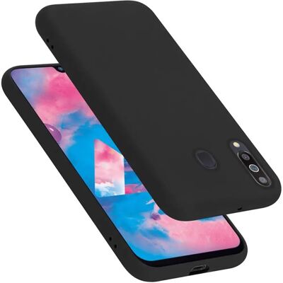 Coque en Silicone Liquide Oppo A53 Noire - Publicité Coque en Silicone Liquide Oppo A53 Noire - Publicité