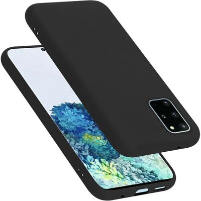 Coque Oppo A53 Samsung Galaxy S20 PLUS Silicone Liquide - Noir Liquide - Publicité Coque Oppo A53 Samsung Galaxy S20 PLUS Silicone Liquide - Noir Liquide - Publicité