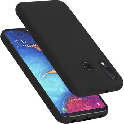 Oppo A53 Flüssigsilikon Handyhülle - Schwarz Oppo A53 Flüssigsilikon Handyhülle - Schwarz