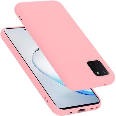 Coque en silicone liquide Rose Pink Oppo A53 - Publicité Coque en silicone liquide Rose Pink Oppo A53 - Publicité