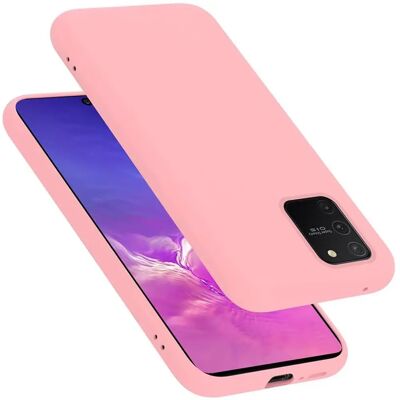 Coque en silicone liquide Oppo Samsung - Rose - Publicité Coque en silicone liquide Oppo Samsung - Rose - Publicité